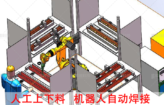 不銹鋼線槽自動焊接機(jī)器人與人工焊接有什么區(qū)別?